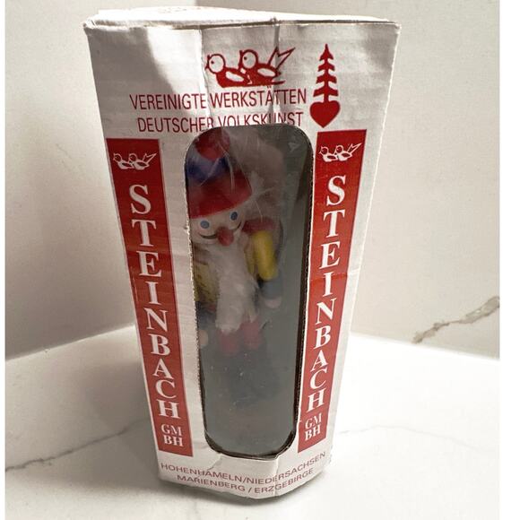 NEW Steinbach Wooden Nutcracker 5.5” tall Soldier with Feather - Picture 8 of 10